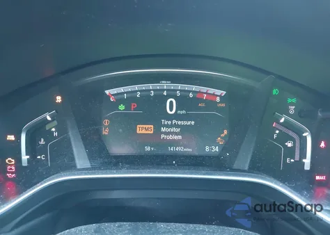 2018 Honda Cr-V Ex-L/Ex-L Navi из США, поврежденный, VIN 7FARW1H83JE008591